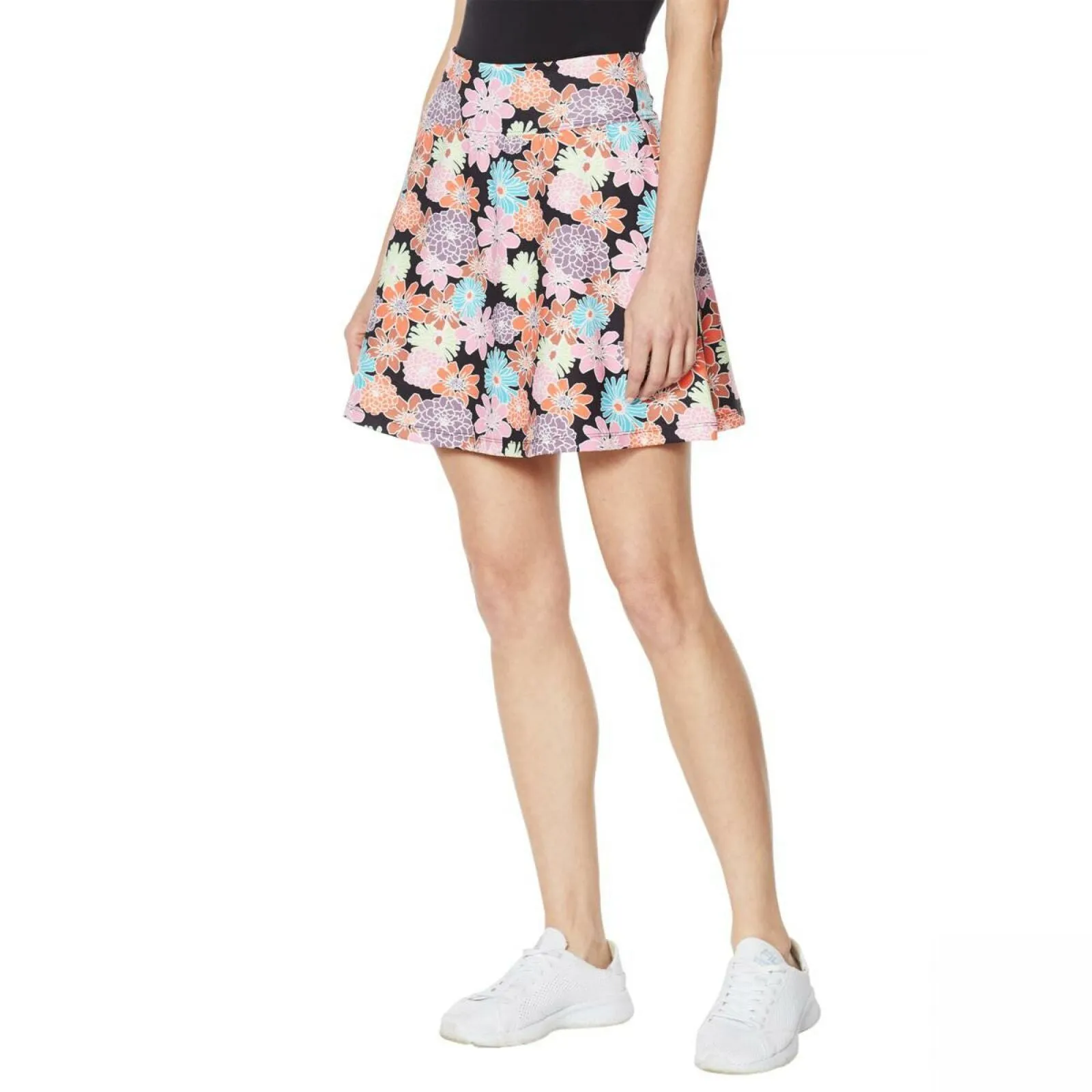WVVY Women's Pull On Skater Skirt With Shorts
