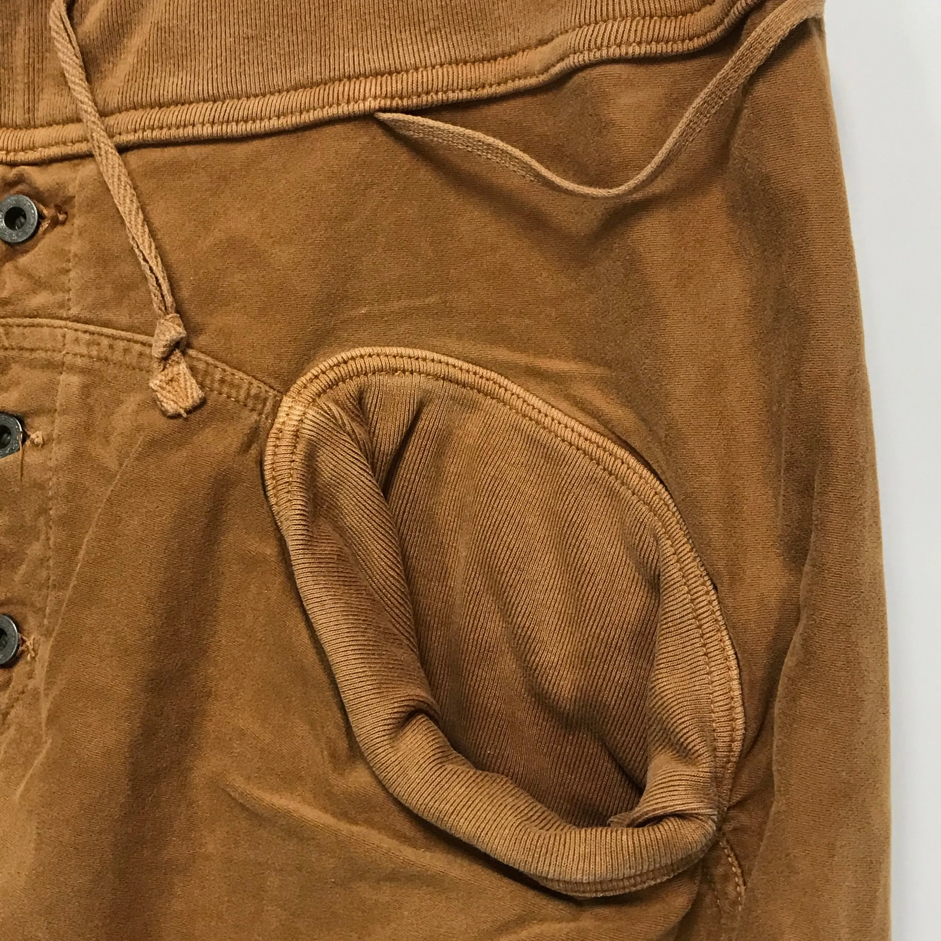 [XL] Kapital Cotton Sweat Saurel Nouvelle Pants Light Brown