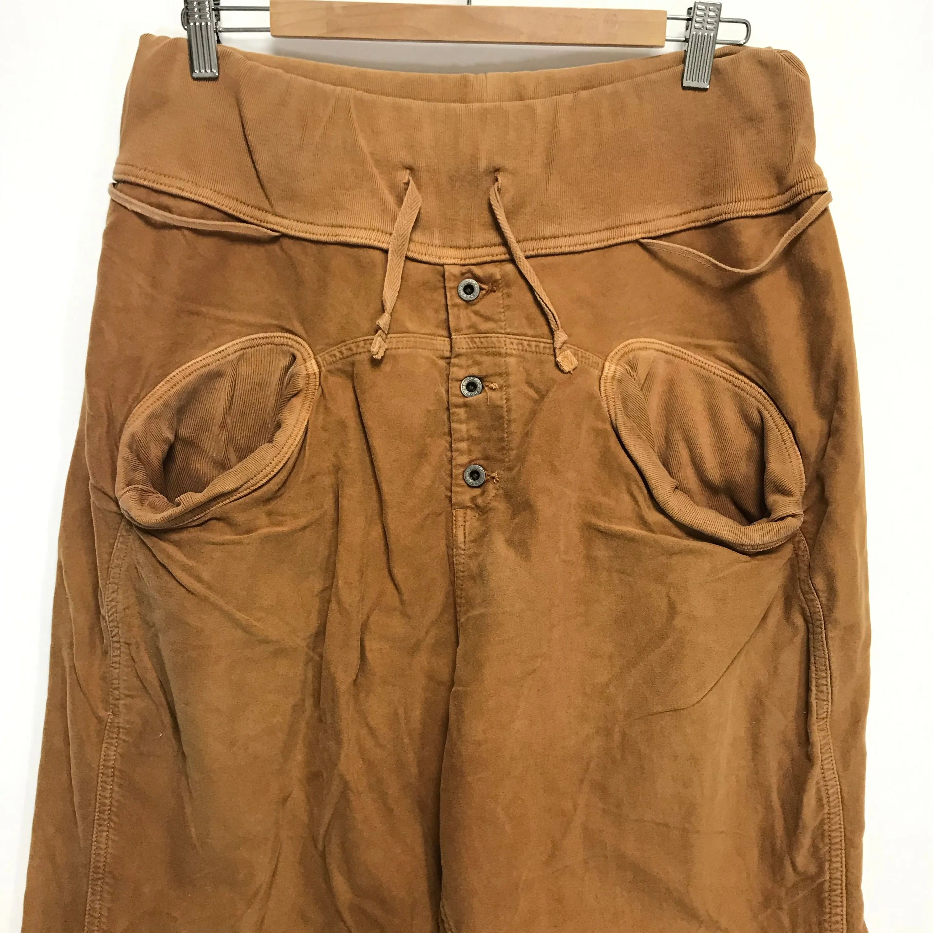 [XL] Kapital Cotton Sweat Saurel Nouvelle Pants Light Brown