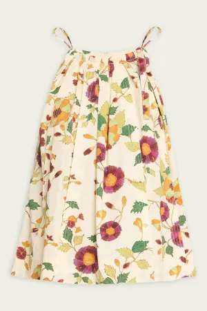 Zoe Sleeveless Top in White Iris